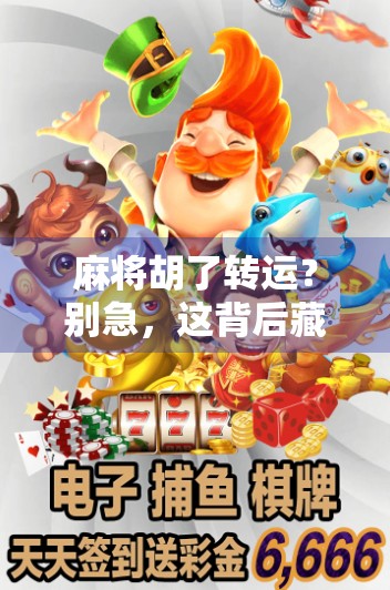 麻将胡了转运？别急，这背后藏着你没看懂的气运密码