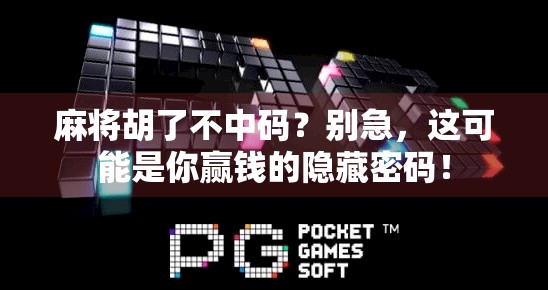 麻将胡了不中码？别急，这可能是你赢钱的隐藏密码！