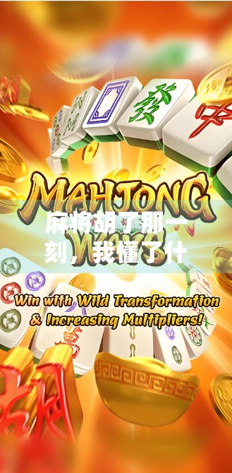 麻将胡了那一刻，我懂了什么叫人生巅峰！