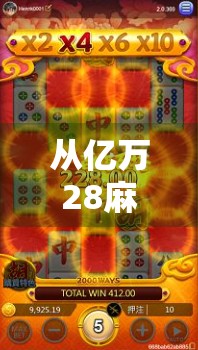 从亿万28麻将胡了看中国式社交密码,一张牌桌上的情绪共振与阶层跃迁